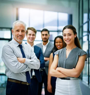 Personalvermittlung Gruppe Menschen Business Fachkräfte